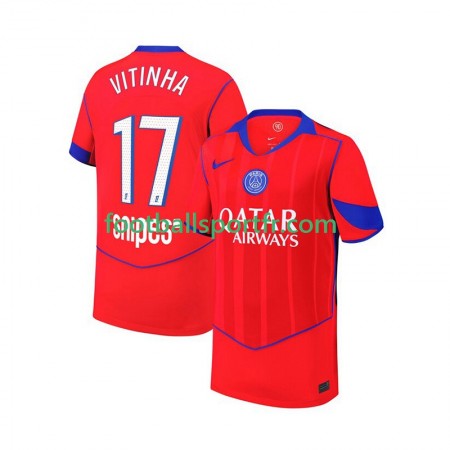 Tenue Paris Saint-Germain Khvicha Kvaratskhelia 7 Enfant Troisieme 2025-2026 Maillot de Foot